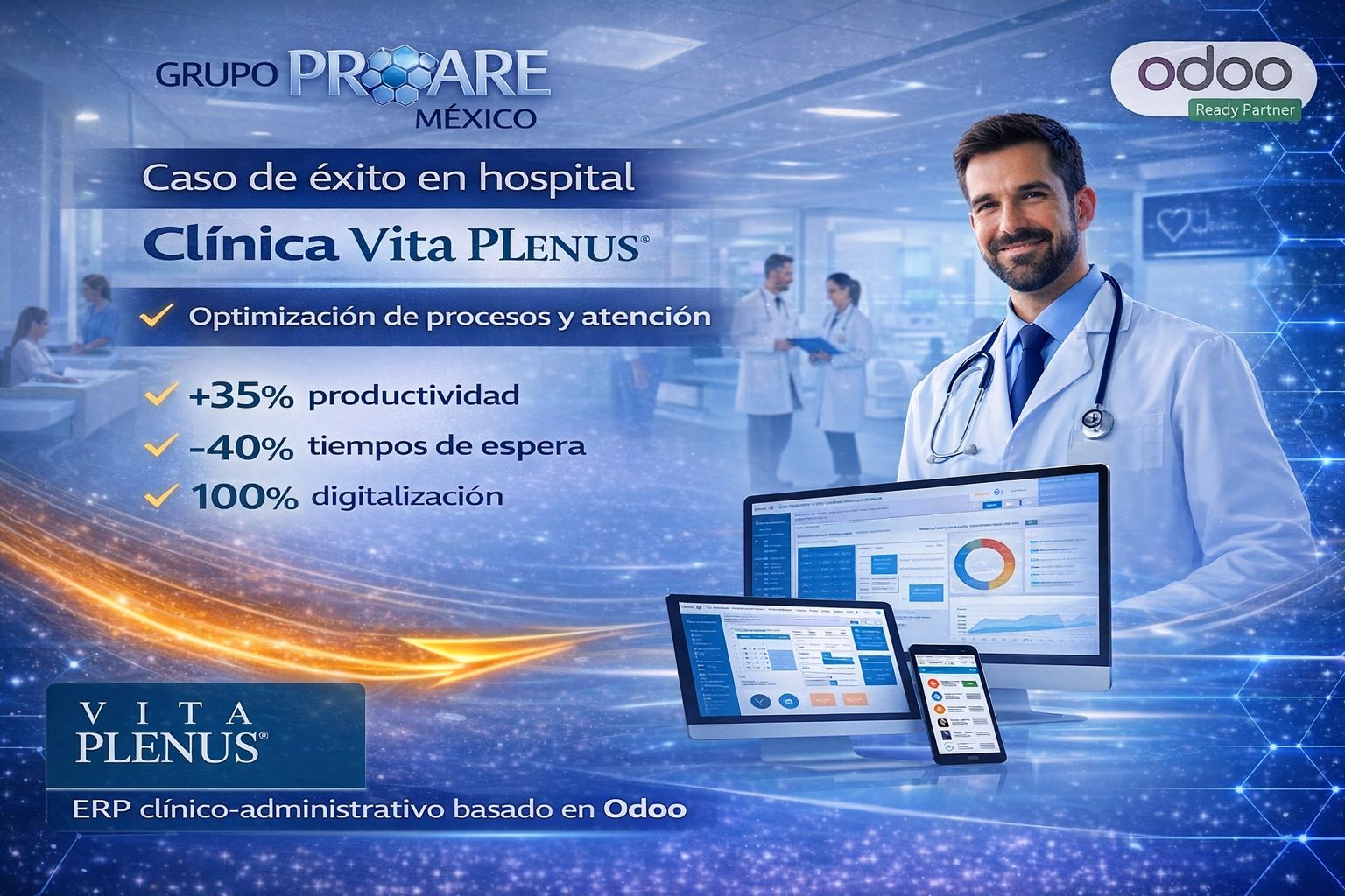 Caso de uso hospitalario Odoo